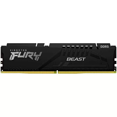 Память DDR5 8GB 6000MHz Kingston KF560C40BB-8 Fury Beast XMP RTL Gaming PC5-48000 CL40 DIMM 288-pin 1.35В kit single rank с радиатором Ret