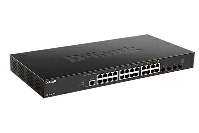 Коммутатор D-Link DXS-1210-28T/A1A (L2+) 24x10Гбит/с 4xSFP28 управляемый