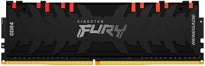 Память DDR4 8Gb 3600MHz Kingston KF436C16RBA/8 Fury Renegade RGB RTL Gaming PC4-28800 CL16 DIMM 288-pin 1.35В single rank с радиатором Ret