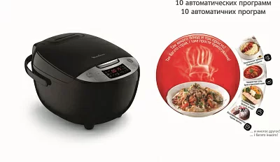 Мультиварка Moulinex Simply Cook MK611832 4л 750Вт черный