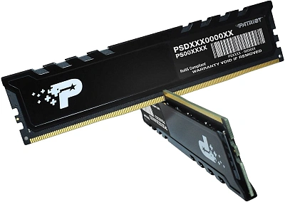 Память DDR5 2x8GB 4800MHz Patriot PSP516G4800KH1 Signature Premium RTL PC5-38400 CL40 DIMM 288-pin 1.1В kit single rank с радиатором Ret