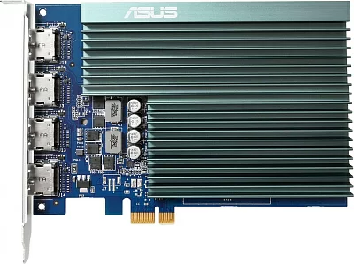 Видеокарта Asus PCI-E GT730-4H-SL-2GD5 NVIDIA GeForce GT 730 2Gb 64bit GDDR5 902/5010 HDMIx4 HDCP Ret