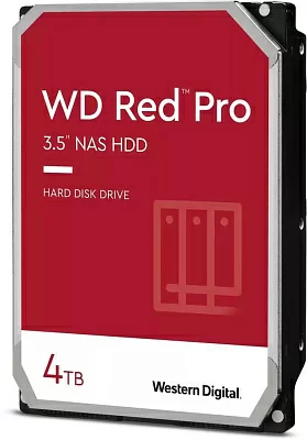 Жесткий диск WD SATA-III 4Tb WD4003FFBX NAS Red Pro (7200rpm) 256Mb 3.5"