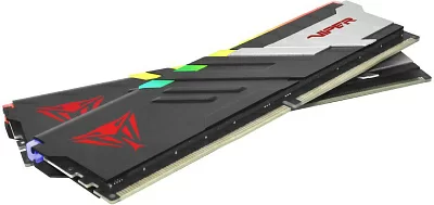 Память DDR5 2x16Gb 5600MHz Patriot PVVR532G560C36K Viper Venom RGB RTL Gaming PC5-44800 CL36 DIMM 288-pin 1.25В с радиатором Ret