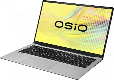 Ноутбук Osio FocusLine F160i-004 Core i3 1215U 16Gb SSD512Gb Intel UHD Graphics 16.1" IPS FHD (1920x1080) Windows 11 Home grey WiFi BT Cam 6000mAh