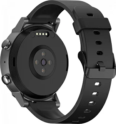 Смарт-часы ARK mobvoi Ticwatch E3 0.727мм 1.3" TFT корп.черный рем.черный разм.брасл.:22мм (P1034000400A)