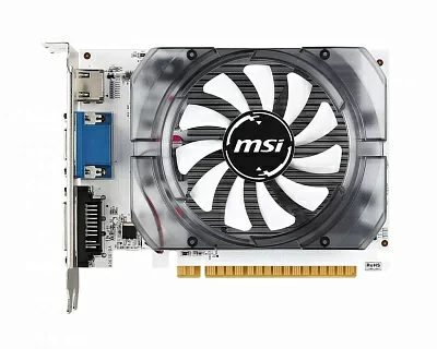 Видеокарта MSI PCI-E N730-4GD3V2 NVIDIA GeForce GT 730 4Gb 128bit DDR3 700/1000 DVIx1 HDMIx1 CRTx1 HDCP Ret