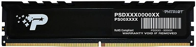 Память DDR5 16GB 4800MHz Patriot PSP516G480081H1 Signature Premium RTL PC5-38400 CL40 DIMM 288-pin 1.1В single rank с радиатором Ret