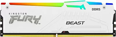 Память DDR5 32GB 5200MHz Kingston KF552C40BWA-32 Fury Beast RGB RTL Gaming PC5-41600 CL40 DIMM 288-pin 1.25В single rank с радиатором Ret