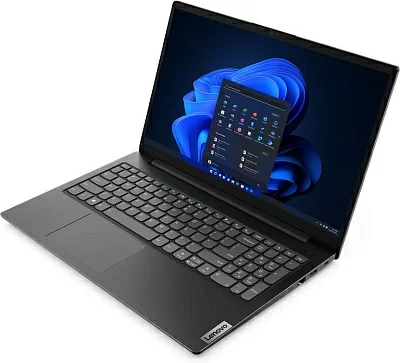 Ноутбук Lenovo V15 G3 ABA Ryzen 3 5425U 8Gb SSD256Gb AMD Radeon 15.6" TN FHD (1920x1080) Windows 11 Home Multi Language black WiFi BT Cam (82TV0065IX)