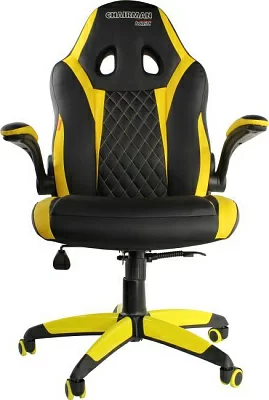  Офисное кресло Chairman   game 15 Россия экопремиум черный/желтый н.п