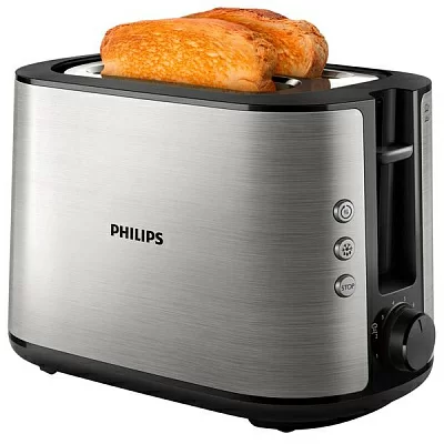 Тостер Philips HD2650 950Вт серебристый