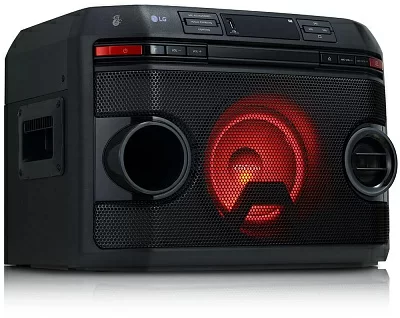 Минисистема LG XBOOM OL45 черный 220Вт CD CDRW FM USB BT