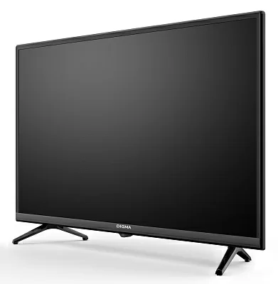 Телевизор LED Digma 32" DM-LED32SBB35 Яндекс.ТВ Slim Design черный/черный FULL HD 60Hz DVB-T DVB-T2 DVB-C DVB-S DVB-S2 USB WiFi Smart TV