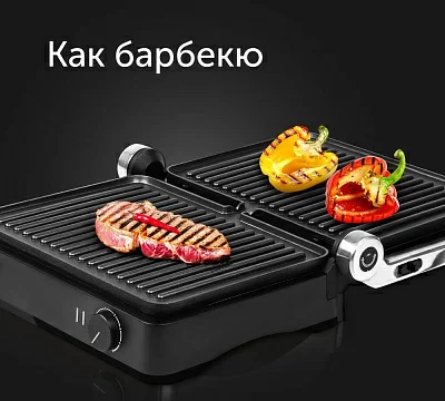 Электрогриль Red Solution SteakPRO RGM-M804 1950Вт черный