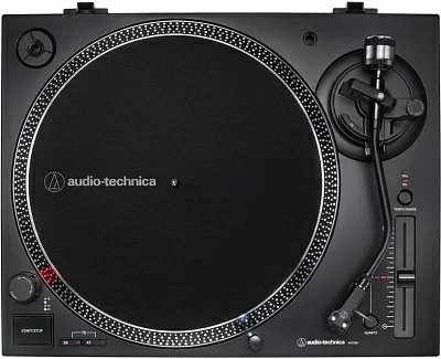 Проигрыватель винила Audio-Technica AT-LP120XUSB ручной черный