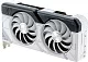 Видеокарта Asus PCI-E 4.0 DUAL-RTX4070S-O12G-WHITE NVIDIA GeForce RTX 4070 Super 12Gb 192bit GDDR6X 2520/21000 HDMIx1 DPx3 HDCP Ret