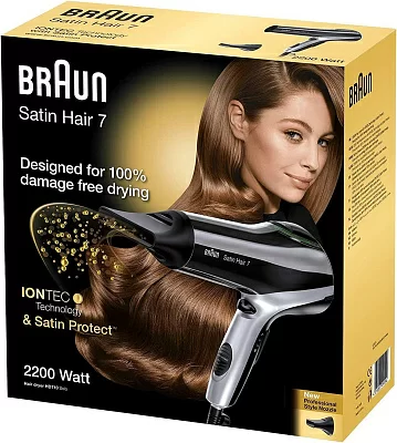 Фен Braun BRHD710E 2200Вт черный