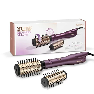 Фен-щетка Babyliss AS950E 650Вт фиолетовый