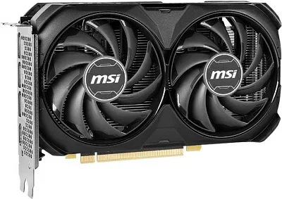 Видеокарта MSI PCI-E 4.0 RTX 4060 Ti VENTUS 2X BLACK 8G NVIDIA GeForce RTX 4060TI 8Gb 128bit GDDR6 2535/18000 HDMIx1 DPx3 HDCP Ret