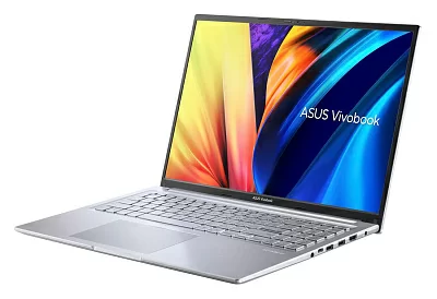 Ноутбук Asus VivoBook 16X M1603QA-MB253 Ryzen 7 5800HS 16Gb SSD512Gb AMD Radeon 16" IPS WUXGA (1920x1200) noOS silver WiFi BT Cam (90NB0Y82-M00FN0)