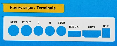 Ресивер DVB-T2 BBK SMP028HDT2 черный