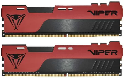 Память DDR4 2x16Gb 3600MHz Patriot PVE2432G360C0K Viper Elite II RTL Gaming PC4-28800 CL20 DIMM 288-pin 1.35В kit с радиатором Ret