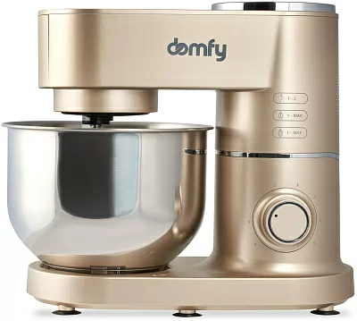 Миксер планетарный Domfy DSC-KM301 1200Вт золотистый