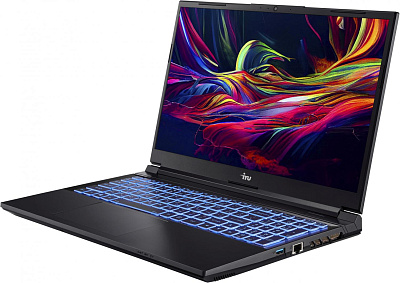 Ноутбук IRU Калибр 15ALC Core i5 12500H 16Gb SSD512Gb NVIDIA GeForce GTX 1650 4Gb 15.6" IPS FHD (1920x1080) Free DOS black WiFi BT Cam 3465mAh (1911320)