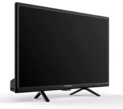 Телевизор LED Starwind 24" SW-LED24SG304 Яндекс.ТВ Slim Design черный/черный HD 60Hz DVB-T DVB-T2 DVB-C DVB-S DVB-S2 USB WiFi Smart TV