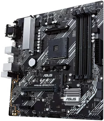 Материнская плата Asus PRIME B450M-A II Soc-AM4 AMD B450 4xDDR4 mATX AC`97 8ch(7.1) GbLAN RAID+VGA+DVI+HDMI