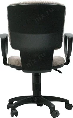 Кресло Бюрократ Ch-626AXSN серый ромбик бежевый V-01 крестовина пластик
