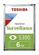 Жесткий диск Toshiba SATA-III 6Tb HDWT860UZSVA Surveillance S300 (5400rpm) 256Mb 3.5"