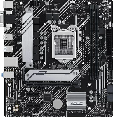 Материнская плата Asus PRIME H510M-A R2.0 Soc-1200 Intel H470 2xDDR4 mATX AC`97 8ch(7.1) GbLAN+VGA+HDMI+DP