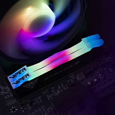 Память DDR5 2x16Gb 7600MHz Patriot PVXR532G76C36K Viper XTREME RGB RTL Gaming PC5-60800 CL36 DIMM 288-pin 1.45В с радиатором Ret