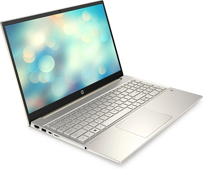 Ноутбук HP Pavilion 15-eg2015ci Core i5 1235U 8Gb SSD512Gb Intel Iris Xe graphics 15.6" IPS FHD (1920x1080) Free DOS gold WiFi BT Cam (6G800EA)
