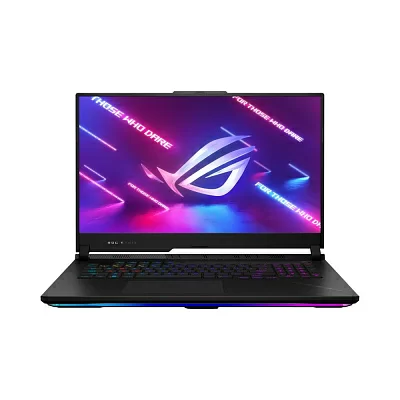 Ноутбук Asus ROG Strix Scar 17 G733PYV-LL067W Ryzen 9 7945HX3D 32Gb SSD1Tb NVIDIA GeForce RTX4090 16Gb 17.3" IPS WQHD (2560x1440) Windows 11 Home black WiFi BT Cam (90NR0DB4-M006J0)