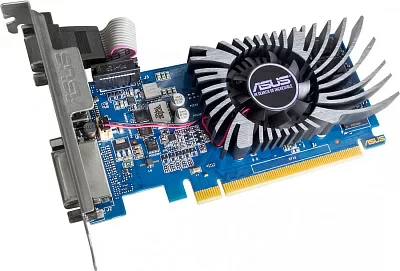 Видеокарта Asus PCI-E GT730-2GD3-BRK-EVO NVIDIA GeForce GT 730 2Gb 64bit DDR3 902/1800 DVIx1 HDMIx1 CRTx1 HDCP Ret