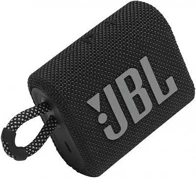 Колонка порт. JBL GO 3 черный 4.2W 1.0 BT 10м (JBLGO3BLKAM)