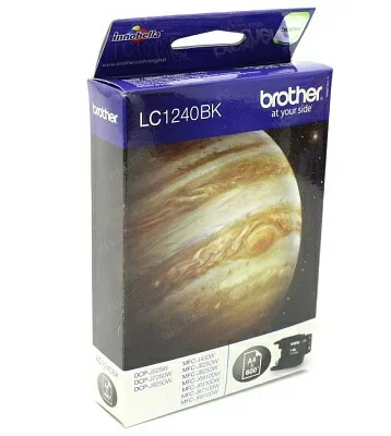 Картридж струйный Brother LC1240BK черный для Brother MFC-J6510DW/J69010DW