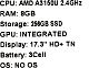 Ноутбук Lenovo IdeaPad 3  17ADA05  <81W2008VRK> Athlon  3150U/8/256SSD/noOS/17.3"