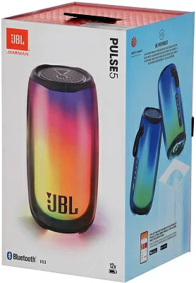 Колонка порт. JBL PULSE 5 черный 40W 1.0 BT 7500mAh (JBLPULSE5BLK)