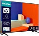 Телевизор LED Hisense 43" 43A6K Frameless черный 4K Ultra HD 60Hz DVB-T DVB-T2 DVB-C DVB-S DVB-S2 USB WiFi Smart TV