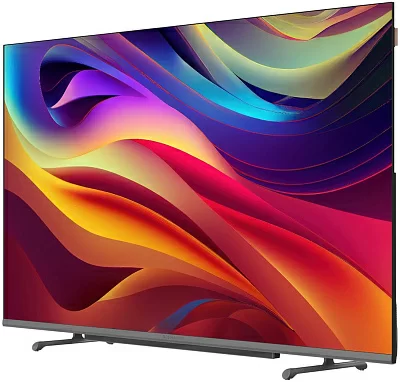 Телевизор QLED Digma Pro 55" QLED 55L Google TV Frameless черный/серебристый 4K Ultra HD 120Hz HSR DVB-T DVB-T2 DVB-C DVB-S DVB-S2 USB WiFi Smart TV