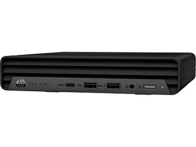 Неттоп HP ProDesk 400 G9 Mini i3 12100T (2.2) 8Gb SSD256Gb UHDG 730 Windows 11 Professional 64 GbitEth WiFi BT 90W kbNORUS мышь клавиатура черный (6B239EA)