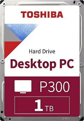 Жесткий диск Toshiba SATA-III 1Tb HDWD110UZSVA Desktop P300 (7200rpm) 64Mb 3.5"