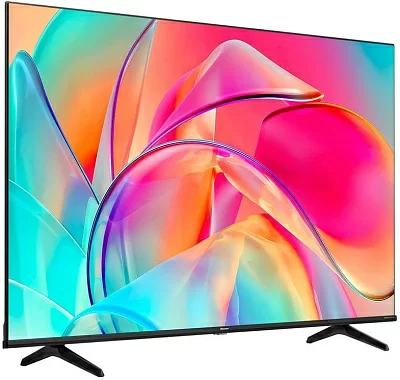 Телевизор QLED Hisense 43" 43E7KQ Frameless черный 4K Ultra HD 60Hz DVB-T DVB-T2 DVB-C DVB-S DVB-S2 USB WiFi Smart TV (RUS)