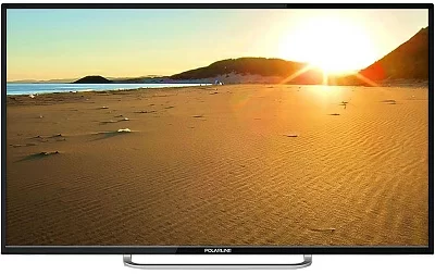 Телевизор LED PolarLine 42" 42PL11TC-SM черный FULL HD 50Hz DVB-T DVB-T2 DVB-C WiFi Smart TV (RUS)