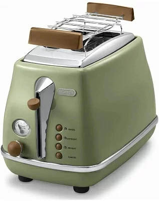 Тостер Delonghi CTOV2103.GR 900Вт зеленый