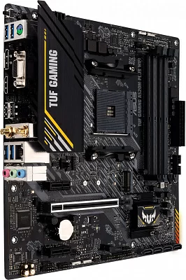 Материнская плата Asus TUF GAMING A520M-PLUS WIFI Soc-AM4 AMD A520 4xDDR4 mATX AC`97 8ch(7.1) 2xGgE RAID+VGA+HDMI+DP